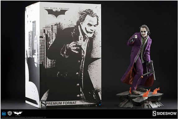 1 Of - Joker The Dark Knight Premium Format (600x600), Png Download