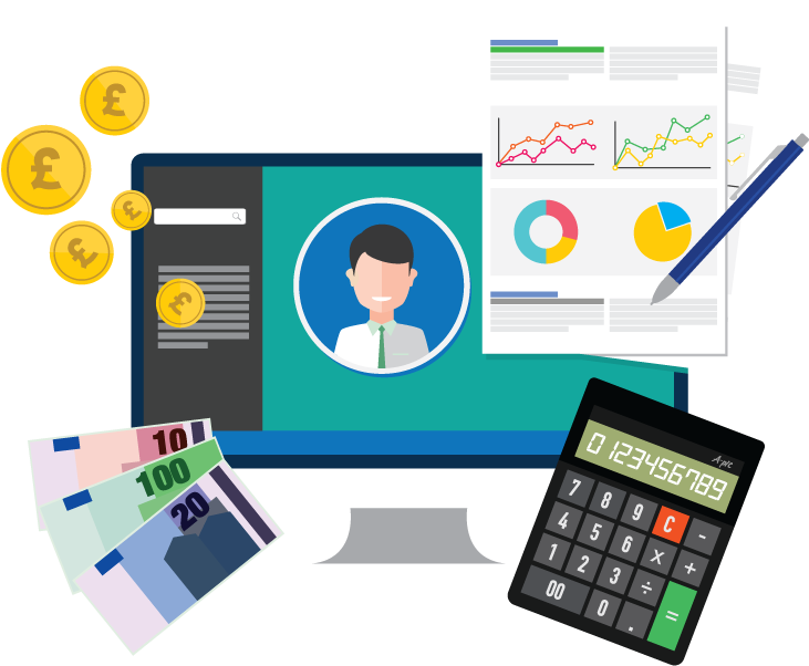 New Payroll Icon - Hr & Payroll Management (748x625), Png Download