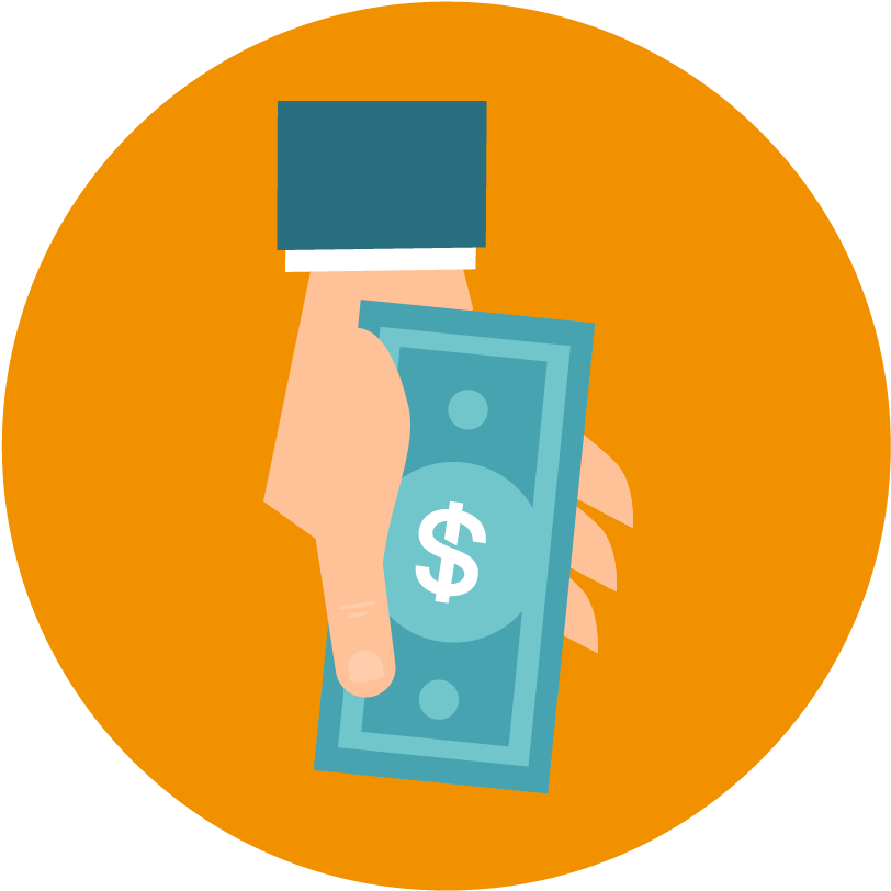 Our Payroll Solutions Take Care Of All Of Our Clients - Bank (833x833), Png Download