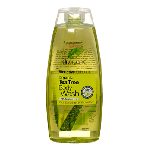 Organic Tea Tree Body Wash 250ml - Organic Doctor Tea Tree Body Wash - 250 Ml (900x500), Png Download