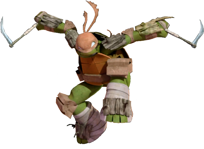 Mystic Michelangelo Profile - Michelangelo Vision Quest (713x513), Png Download