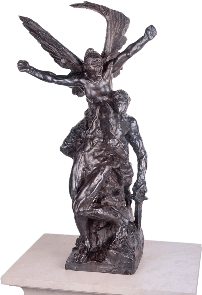 Pietà - Auguste Rodin The Call To Arms (699x985), Png Download