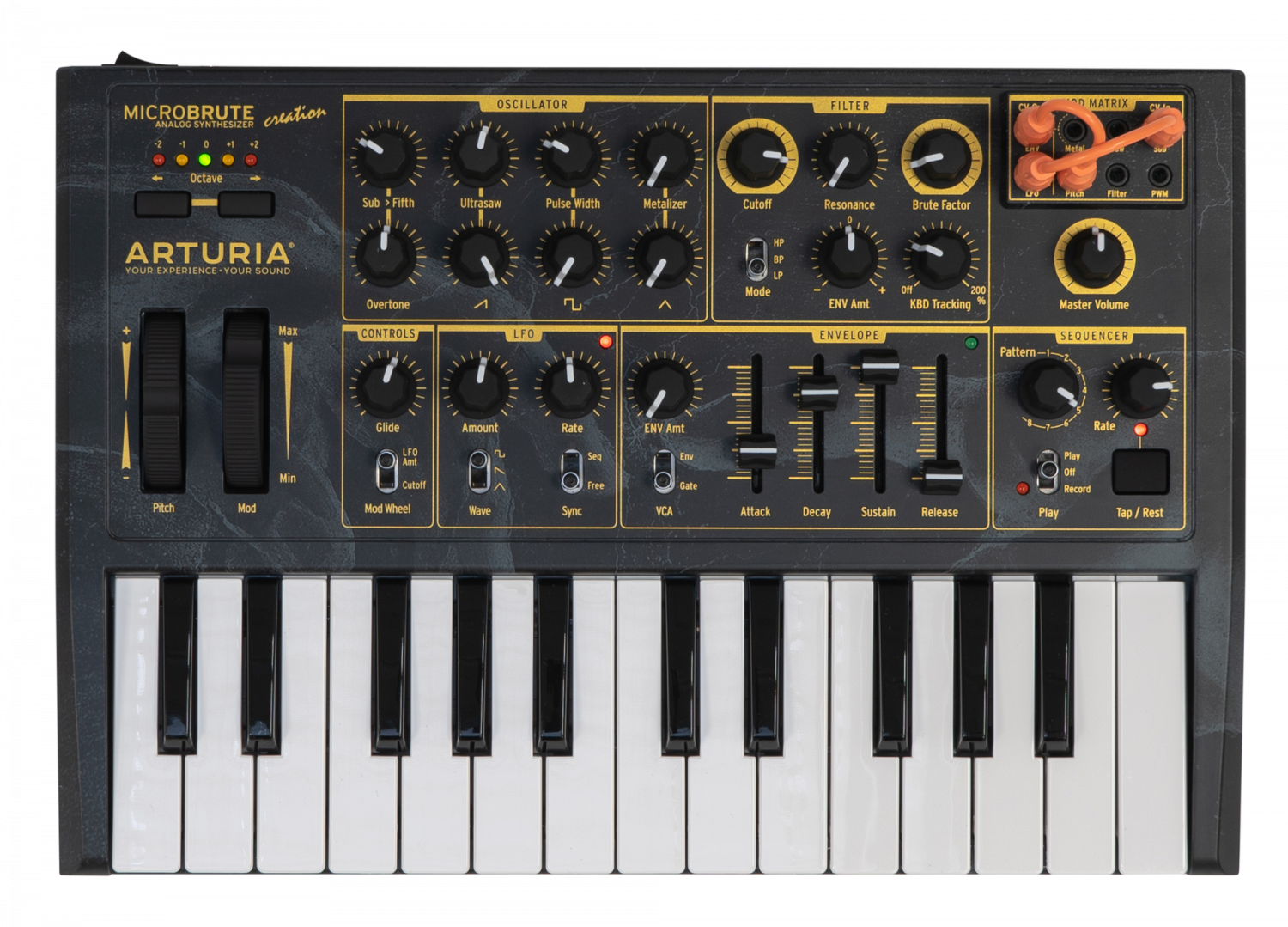 As You Can See In The Photo Above, The Hands Of God - Arturia Microbrute Creation Edition (1500x1079), Png Download