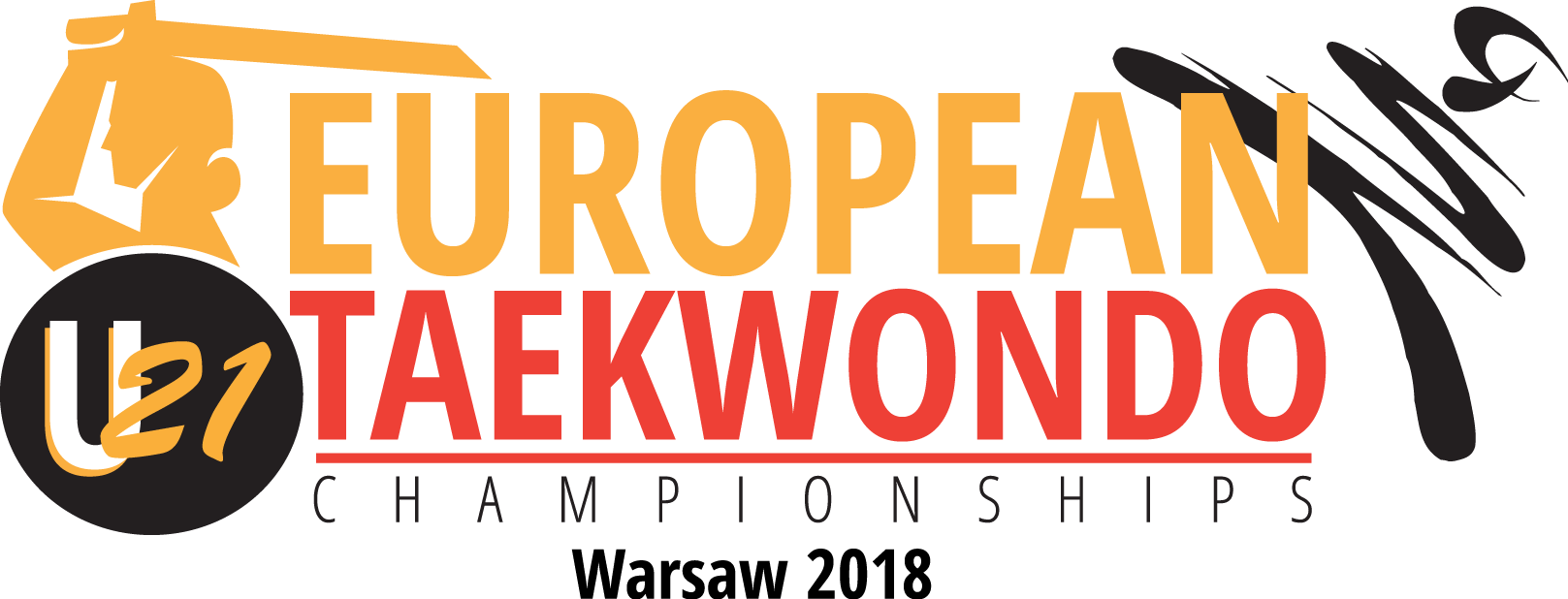 European Taekwondo Under 21 Championships Deadline - Taekwondo U21 European Championship 2018 (1617x618), Png Download