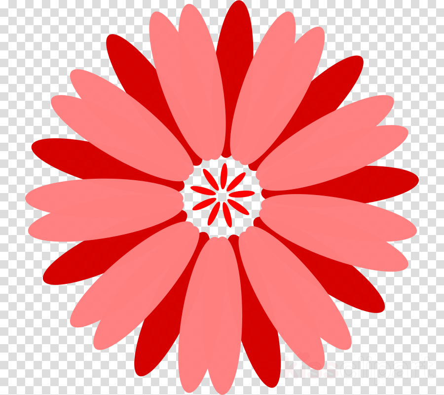 Red Flower Vector Png Clipart Floral Bouquets Clip - Flower Clipart High Resolution (900x800), Png Download