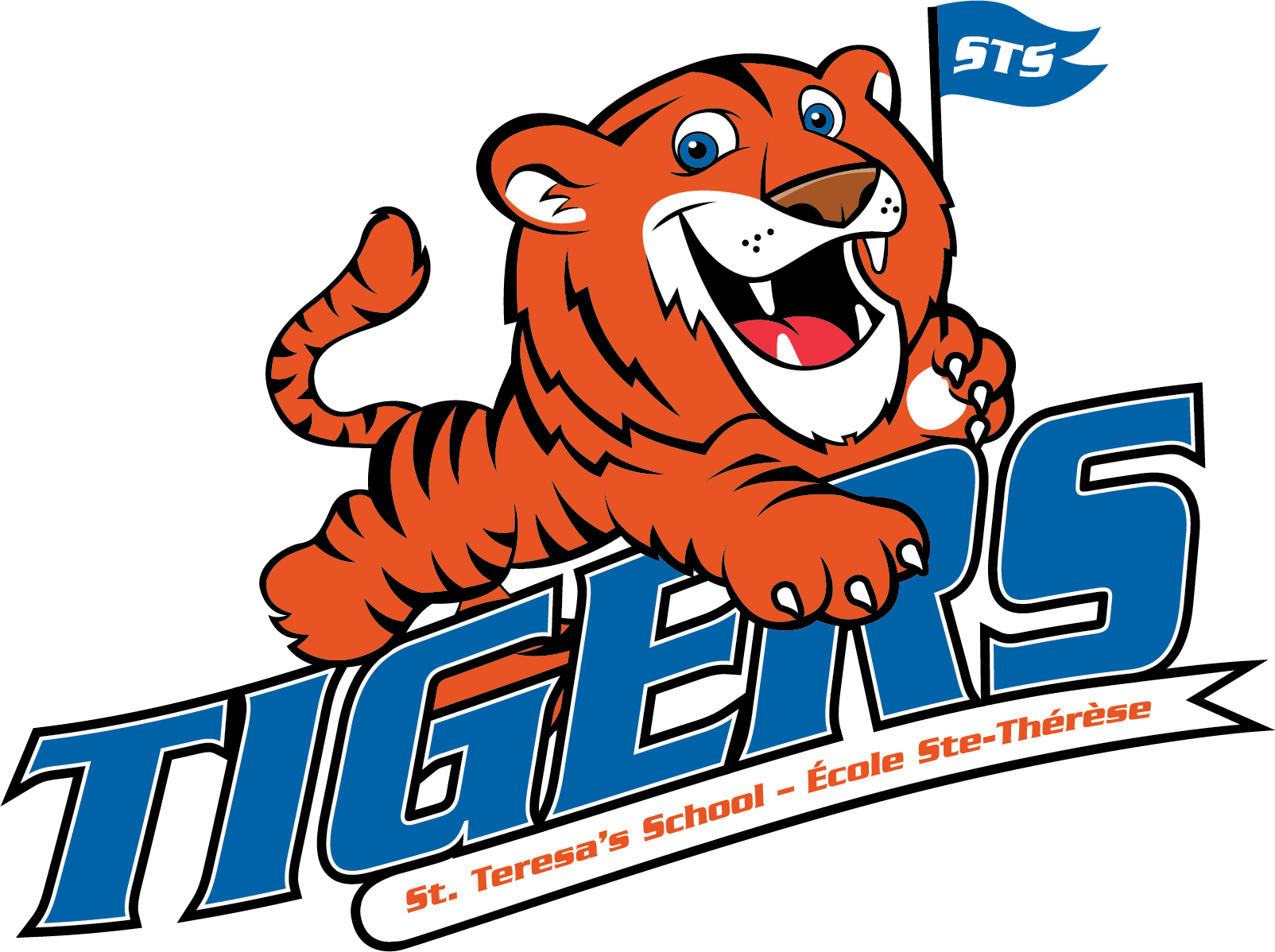 Tigerslogo - School (1604x1198), Png Download