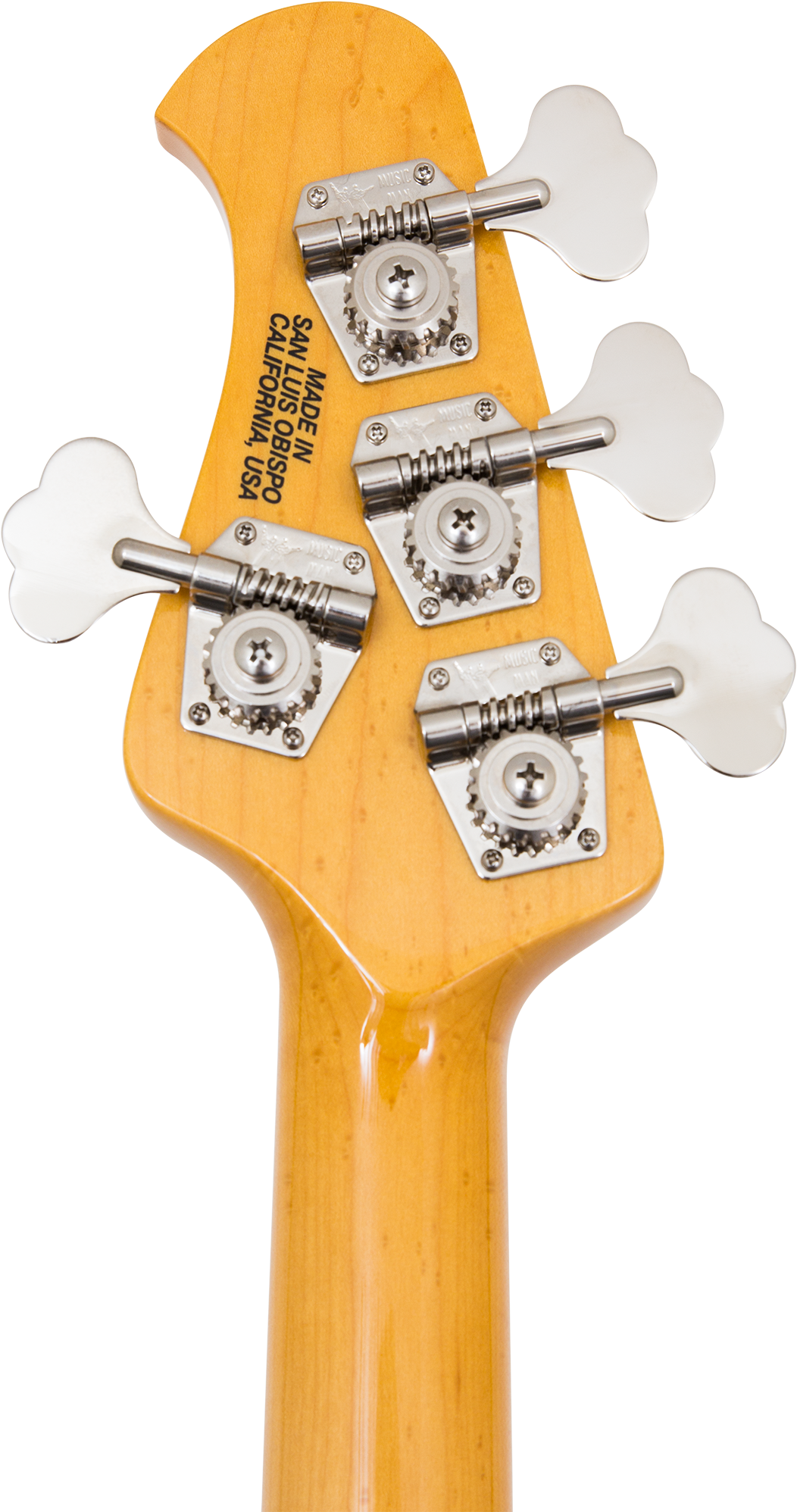 Ernie Ball Music Man Stingray 4 H Natural Gloss (1060x2000), Png Download