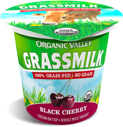 Free Png Yogurt Png Images Transparent - Organic Valley Grassmilk Yogurt, Whole Milk, Cream (850x838), Png Download