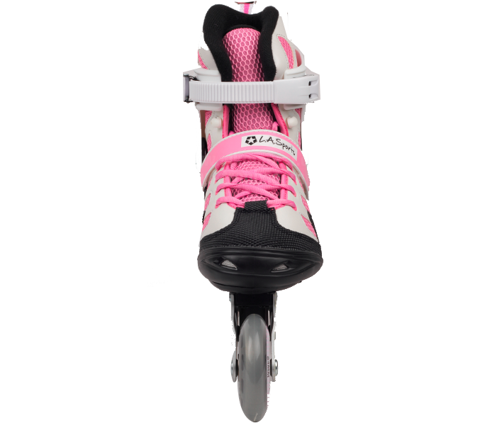 Patines En Línea Para Niña L A Sports Pink Alkosto - Aggressive Inline Skating (700x700), Png Download