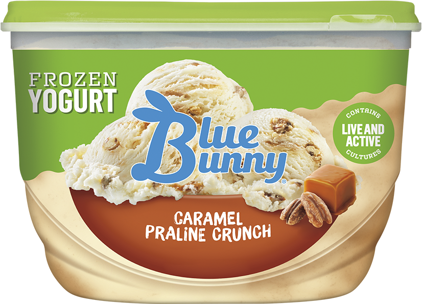 Blue Bunny Ice Cream, Vanilla Flavored - 48 Fl Oz (847x600), Png Download