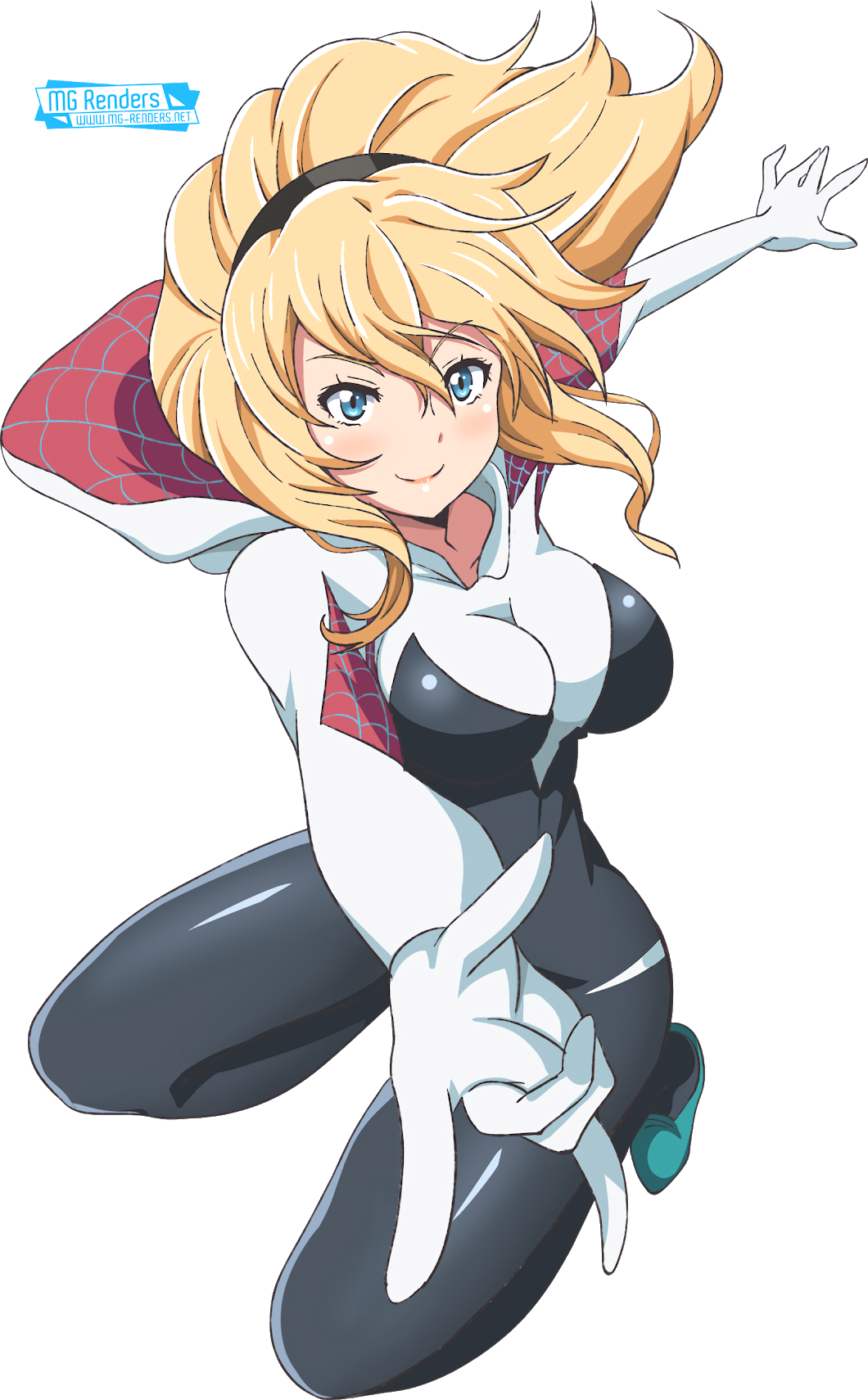 Foto Manga Girl, Anime Girls, Spiderman, Comic Books, - Spider Gwen Anime (1060x1710), Png Download