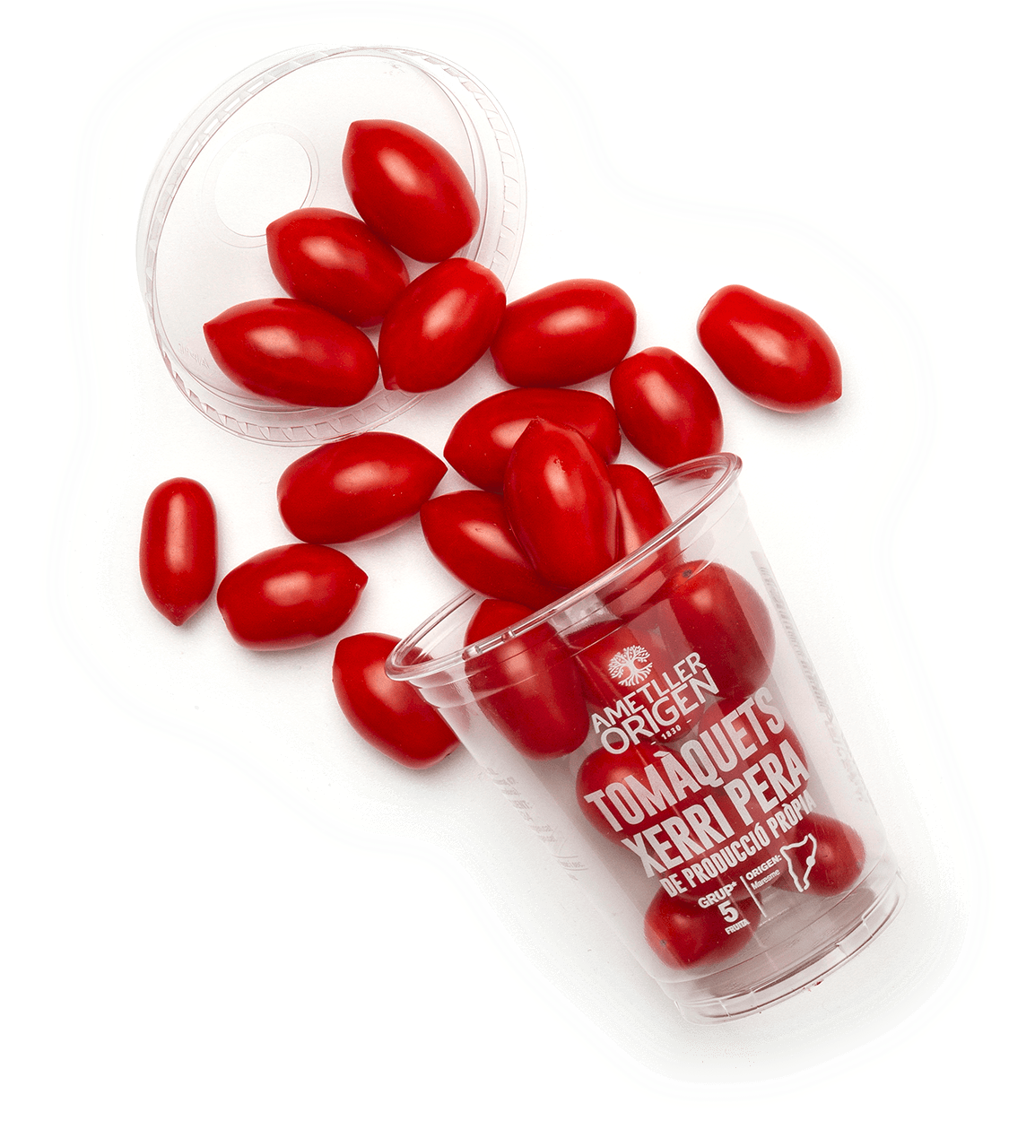 Cherry Tomato (1500x1282), Png Download