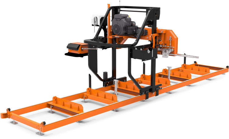 Designed To Accommodate A Larger Width And Depth Of - Woodmizer Lx150 (770x525), Png Download