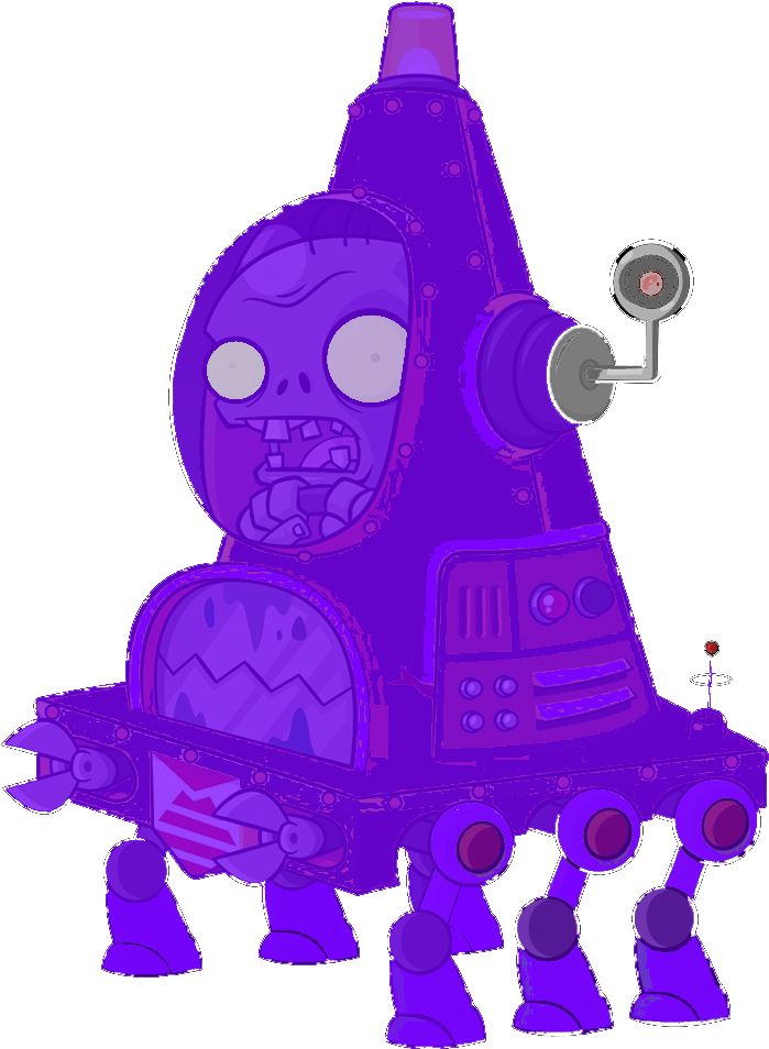 Boot-leg Robo Cone Zombie - Pvz 2 Robo Cone Zombie (699x960), Png Download