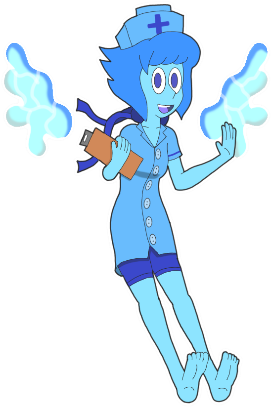 Nurse Lapis Lazuli - Lapis Lazuli Foot Fetish (650x900), Png Download