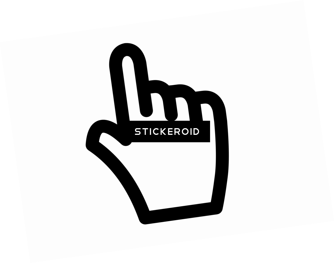 Cursor Курсор Поинтер - Sign (1396x1100), Png Download