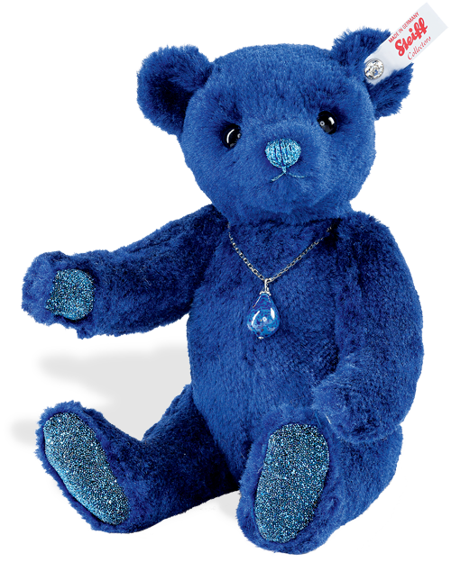 Lapis Lazuli - Free Shipping - Steiff Lapis Lazuli Teddy Bear (500x624), Png Download