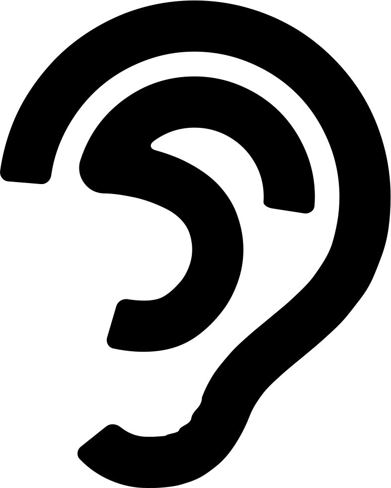 Png File Svg - Ear Svg (787x981), Png Download