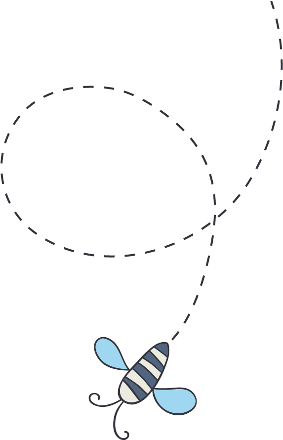 Bee Flying - Bee (729x991), Png Download