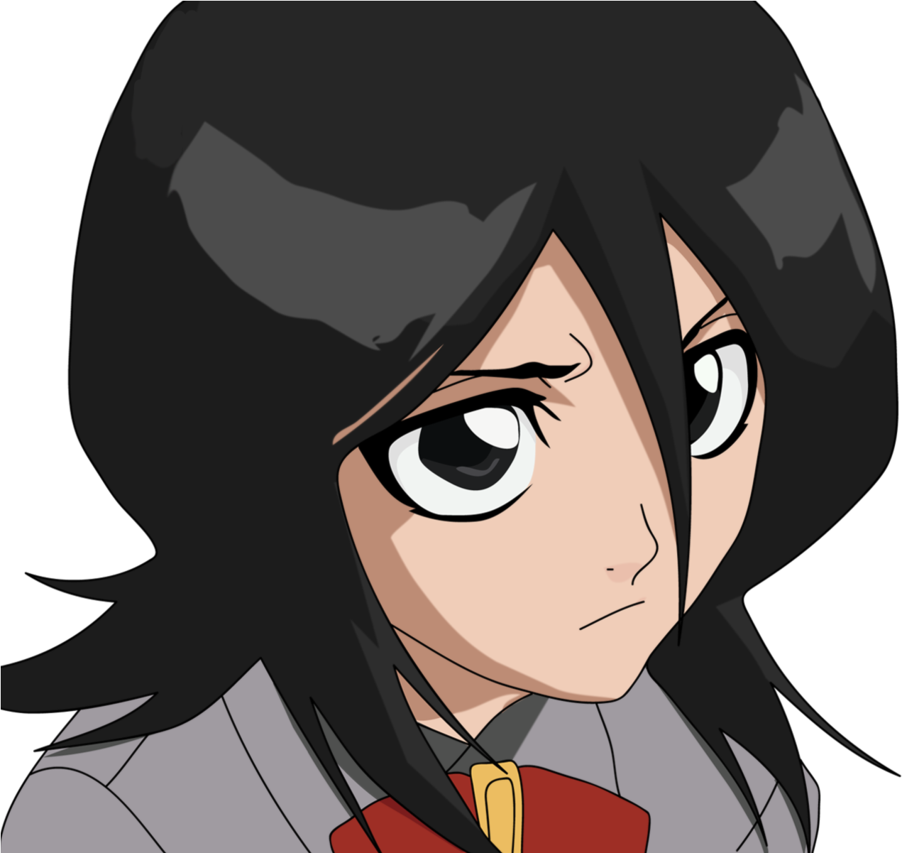Download Png - Bleach Rukia In School Uniform (1600x1200), Png Download