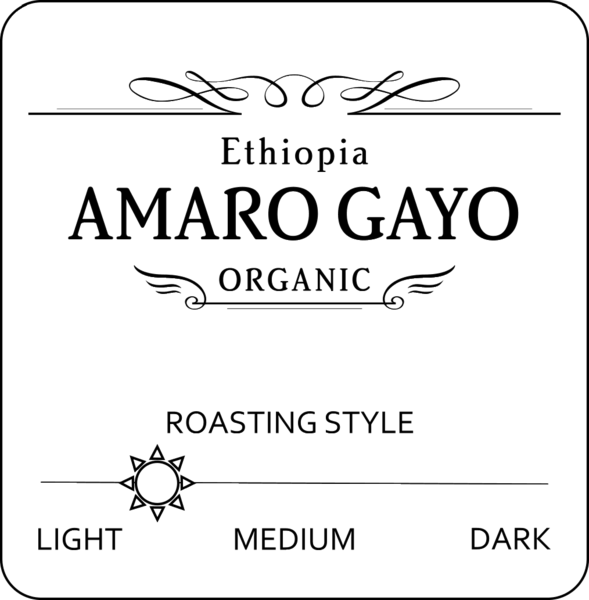 Ethiopia Amaro Gayo - Amaro Special Woreda (589x600), Png Download