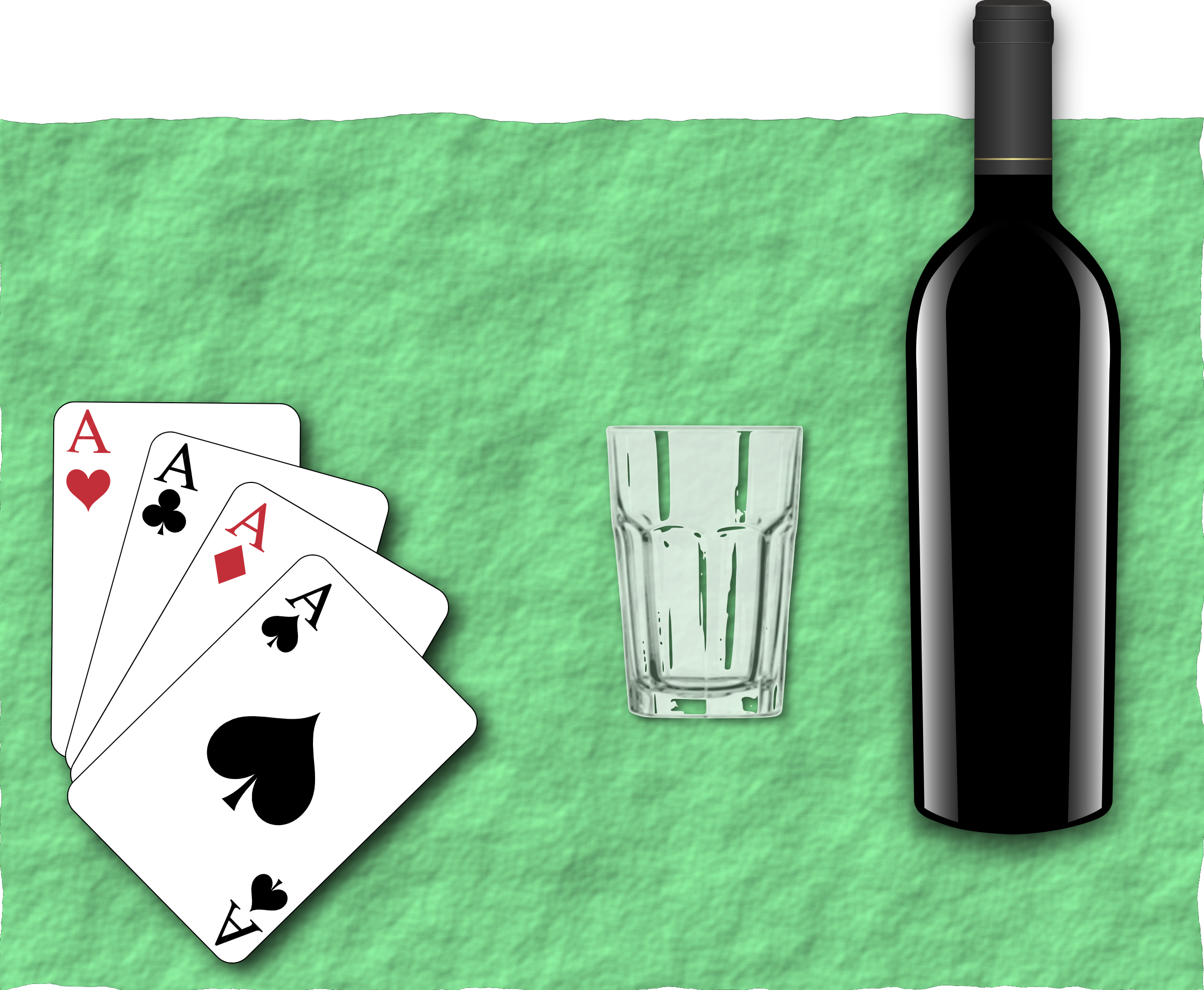 This Free Icons Png Design Of Poker Bottle (2400x1974), Png Download