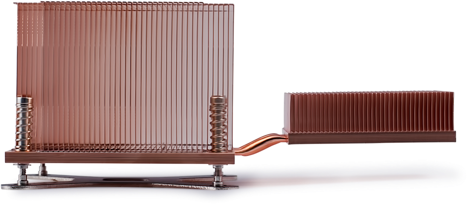 Stacked Fin Heatpipe Assembly2 - Zipper (1000x600), Png Download