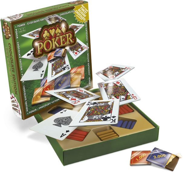 Poker - Chocolate Edition Poker (1100x620), Png Download