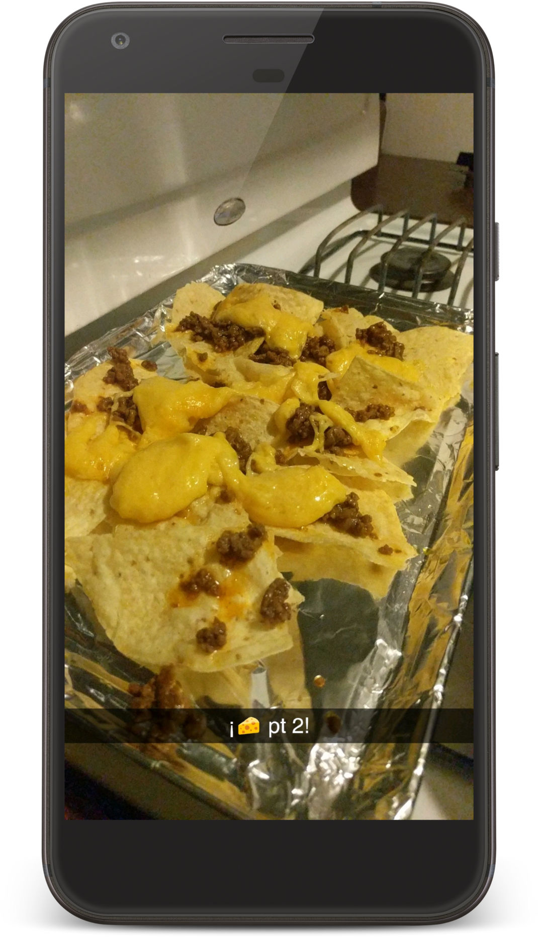 The Trick To Powerful Nachos Is A Powerful Stack - Iphone (1200x2128), Png Download