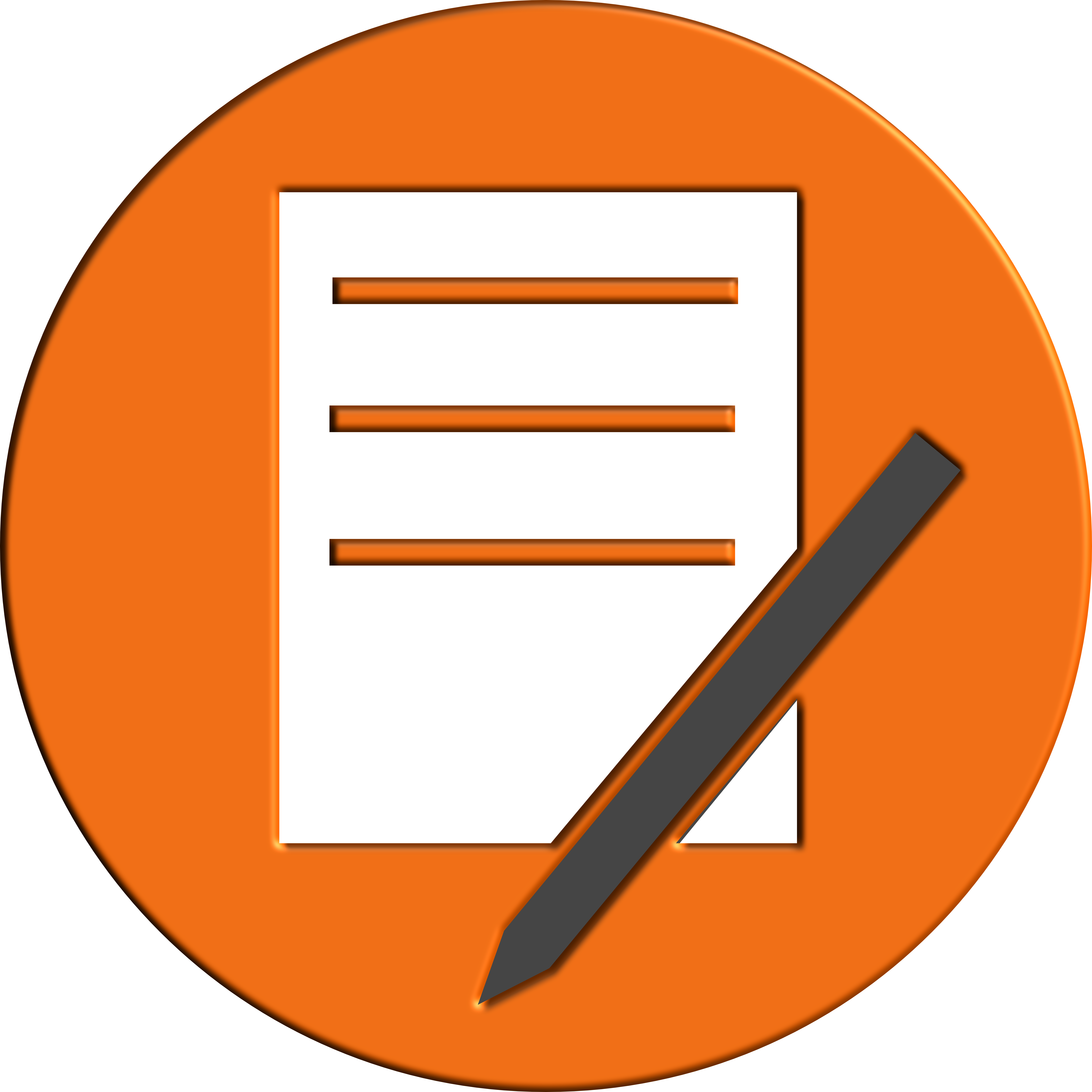 Testing Services - Circle (5454x5453), Png Download