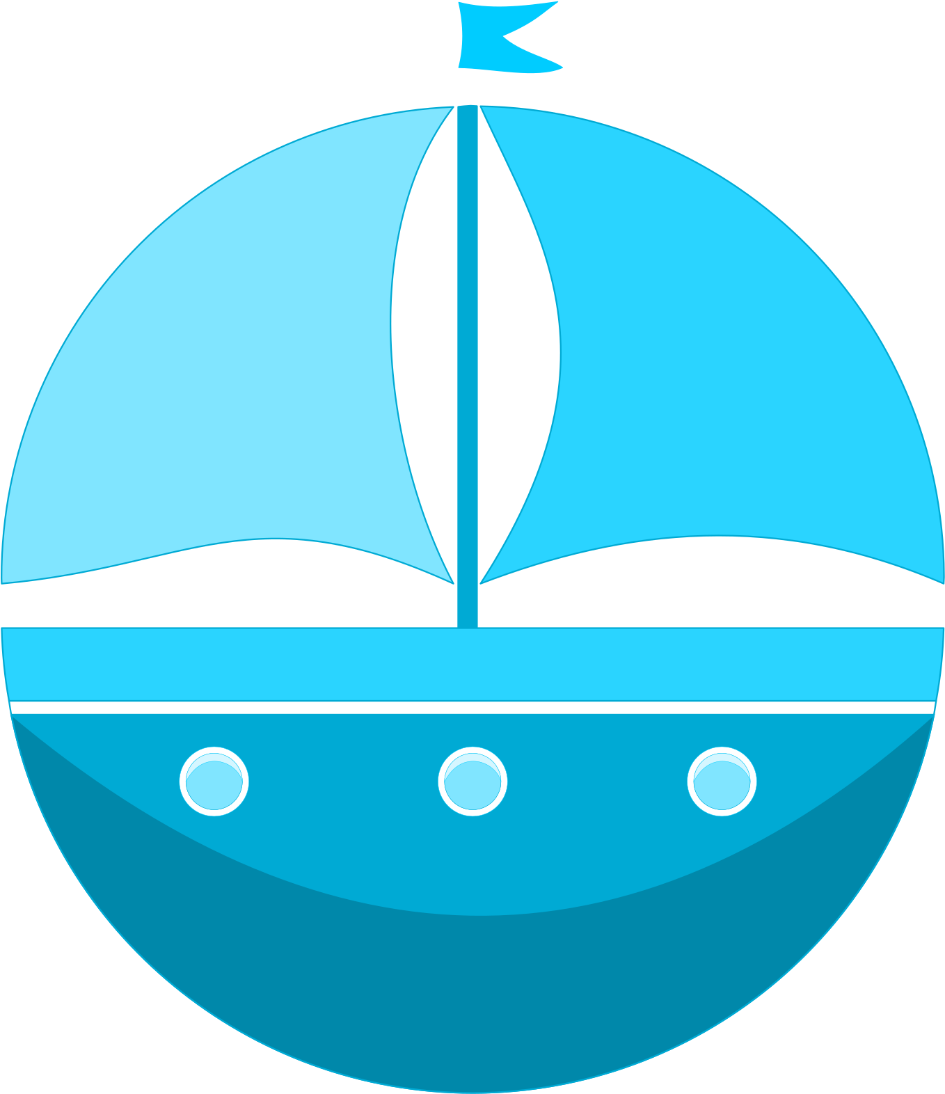 This Free Icons Png Design Of Cartoon Ship (1697x2400), Png Download