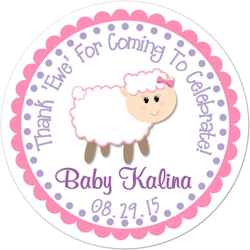 Thank You Sticker Baptism (1000x1000), Png Download