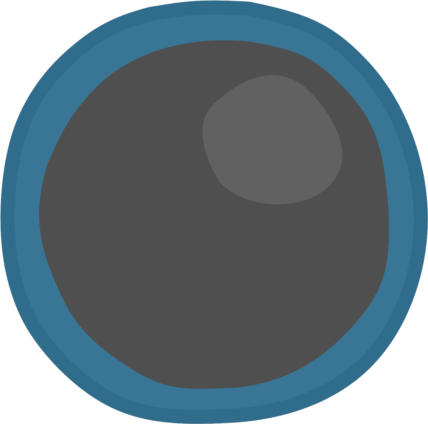 Obstacle Stone 03 - Circle (1536x1536), Png Download