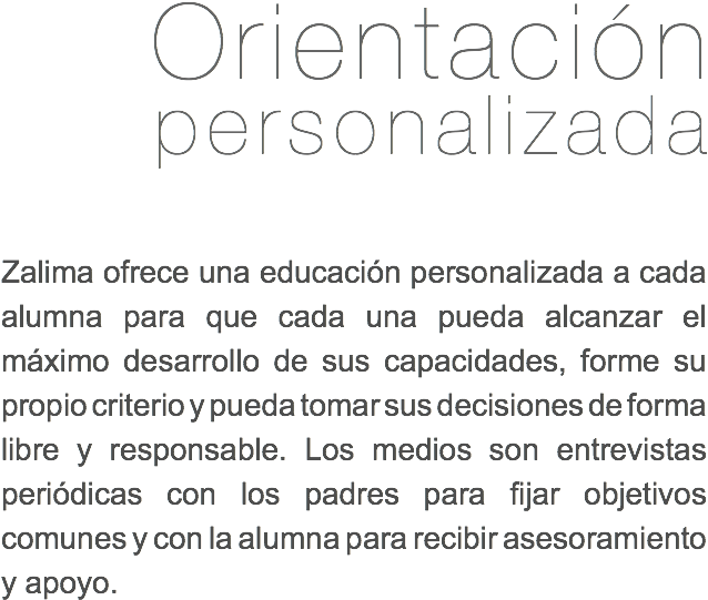 Orientación Personalizada Zalima Ofrece Una Educación - Education (637x614), Png Download