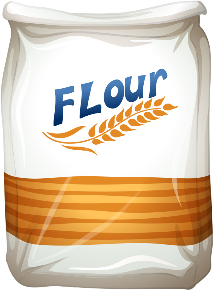 Comida, Frutas Bebidas Etc - Flour Illustration (788x1024), Png Download