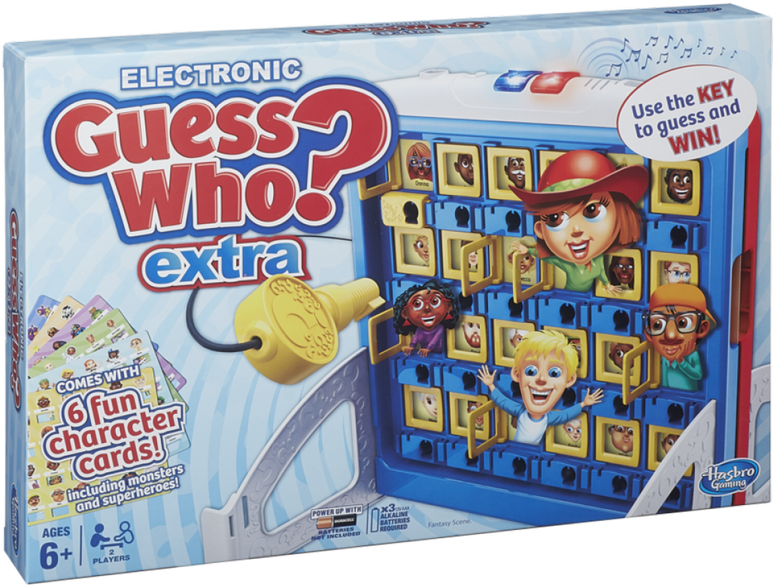 Electronic Guess Who Extra - Guess Who Extra From Hasbro Gaming. (1200x1200), Png Download