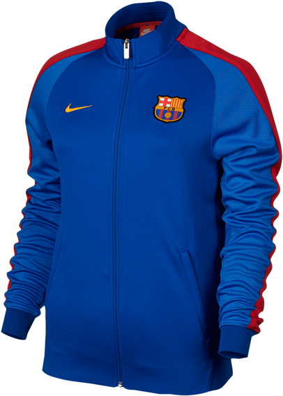 彡 ☆彡 ☆彡 ☆彡 Fc Barcelona Nsw N98 Women's Track Jacket - Fc Barcelona Jacket 2016 17 (600x600), Png Download