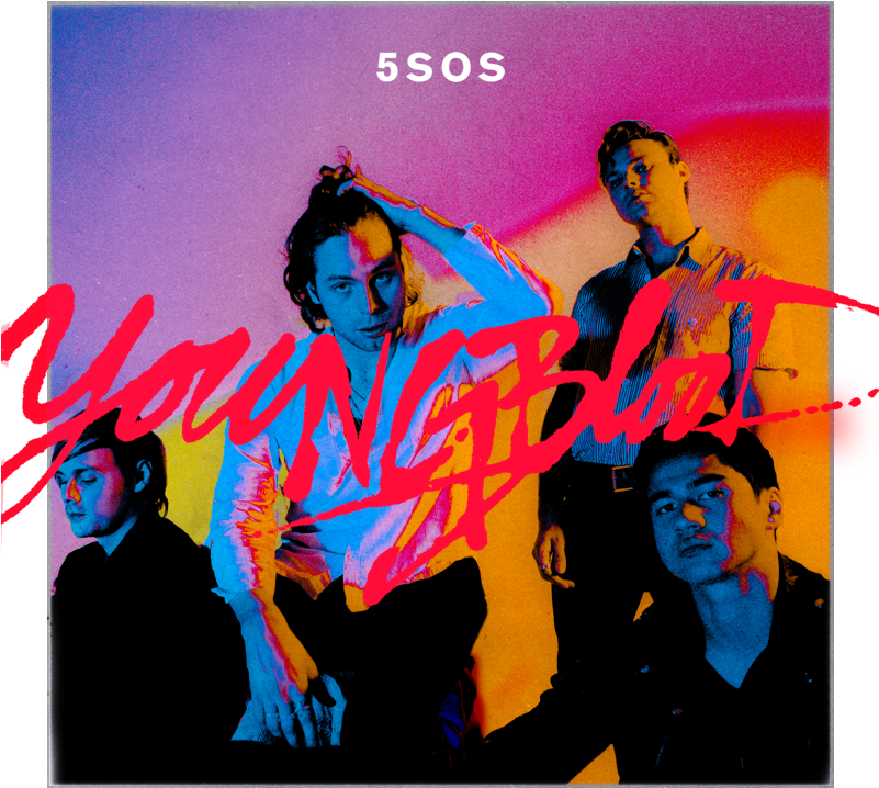 5sos Young Blood Cover (800x800), Png Download