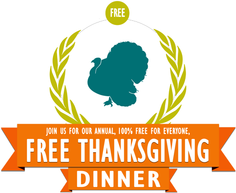 Free Community Thanksgiving Dinner (500x406), Png Download