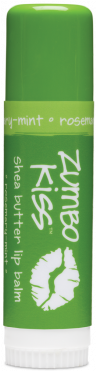 Rosemary-mint Zumbo Kiss Stick - Zum Zumbo Kiss Shea Butter Lip Balm Rosemary Mint -- (370x370), Png Download