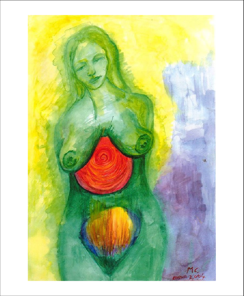 'awaiting Resurrection', - Modern Art (850x1032), Png Download