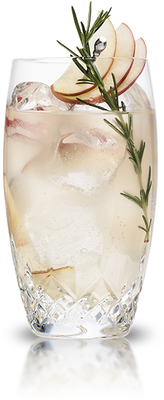 Cointreau Apple Rosemary Rickey - Cocktail (476x612), Png Download