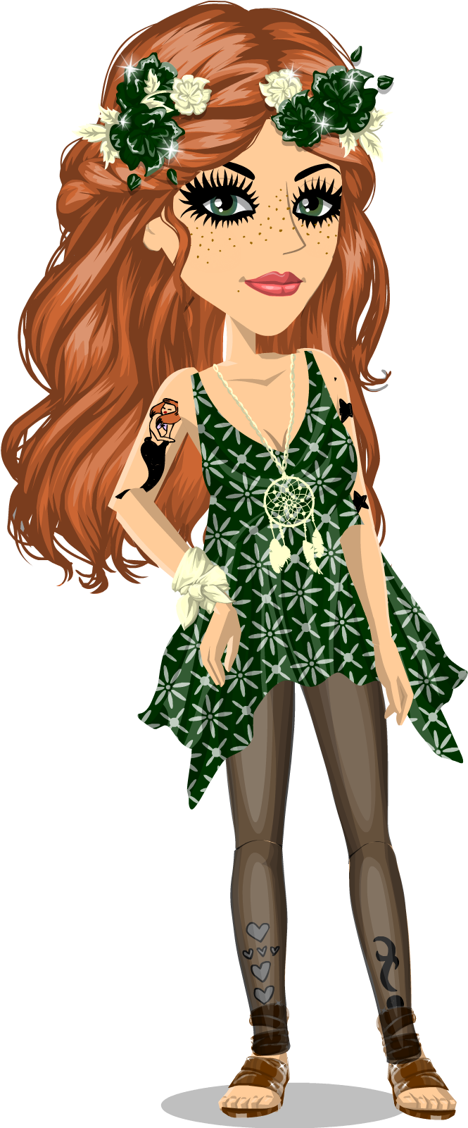 Hippie - Drawing (832x1608), Png Download