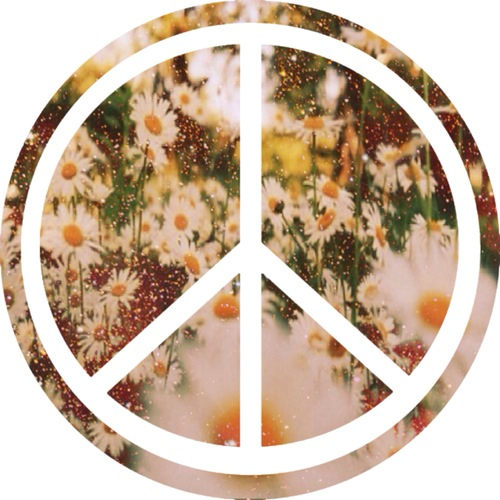 Dreads Hippies And Others - Peace Sign (500x500), Png Download