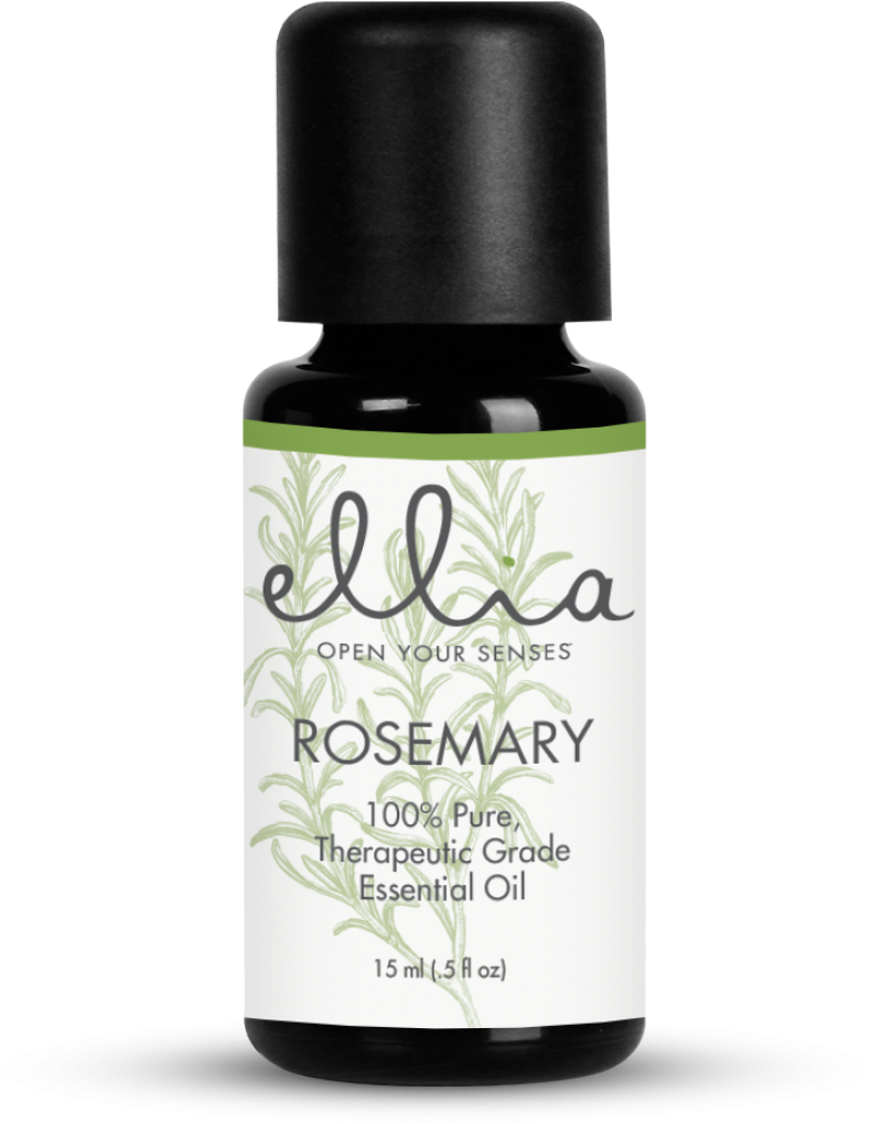 Rosemary Essential Oil 15ml Bottle - Ellia Peppermint Oil (1100x1100), Png Download