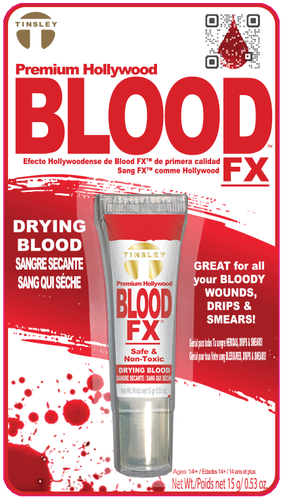 Tinsley Blood Fx Red Drying Mu-110 207090 By Tinsley - Tinsley Transfers Fx Drying Gel Fake Blood, Red (367x500), Png Download