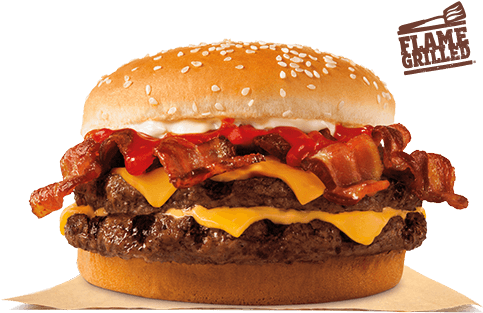 Burger King Bacon King™ - Burger King Burger (500x540), Png Download