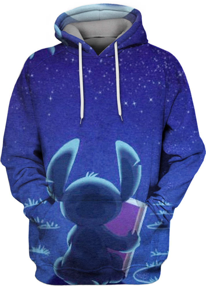 Anime Stitch Lilo Hoodie 3d - Imagenes De Stitch Fondos De Pantalla (1045x1044), Png Download