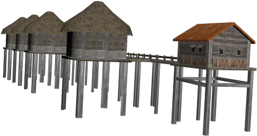 Tiki Hut - Portable Network Graphics (640x480), Png Download