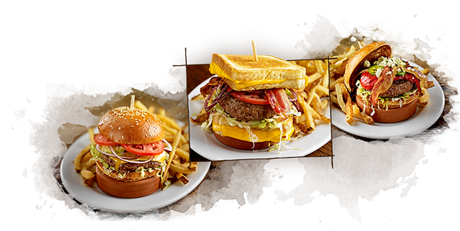 Merkt's Cheddar, Swiss, Beer Braised Onions, Dark Rye - Fast Food (648x326), Png Download